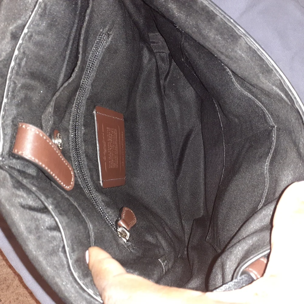 Coach signature Messenger bag